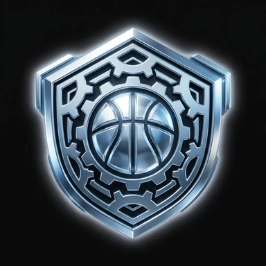 Silver rank badge
