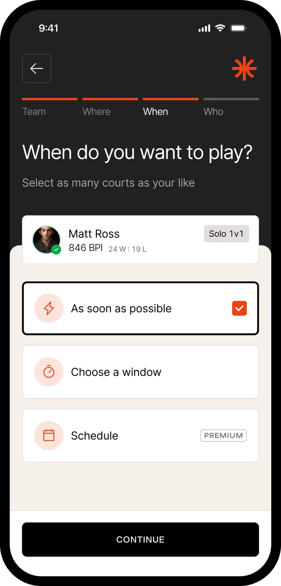 Halfcourt app: When